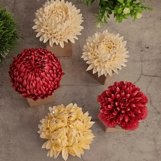 [Яна Мурачёва] [pryancholito] Хризантемы из зефира (2025)