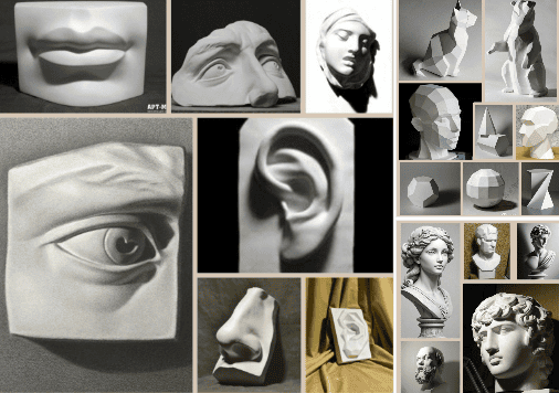 [Виталий Антипин] Основы основ. 2 курс: от гипса к портрету (2025)