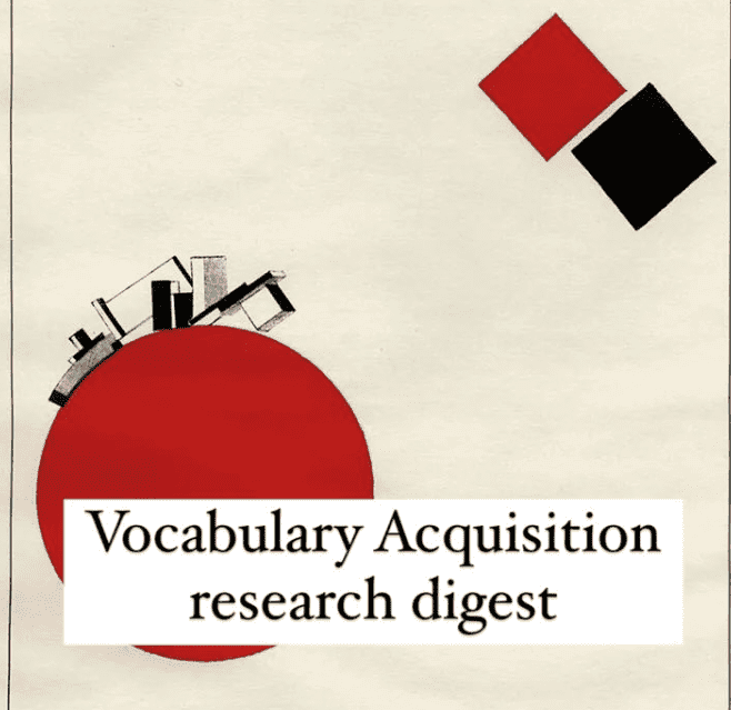 [Irina Malinina] Vocabulary Acquisition research digest (2025)