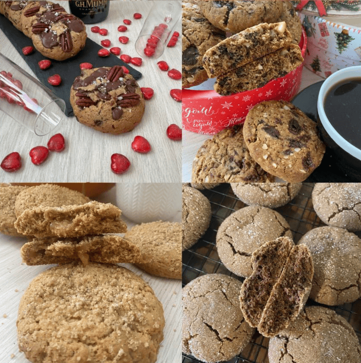 [pechenkiotlenki] Технологическая карта. Печенье овсяное с клюквой + овсяное шоколадное (2024)