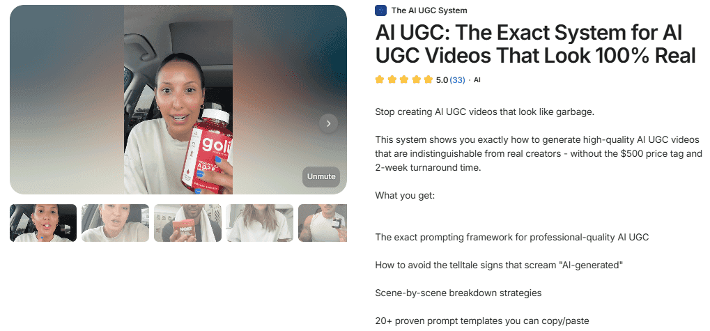 [Marketing Mafia] Как создавать AI-UGC, который продает (2025)