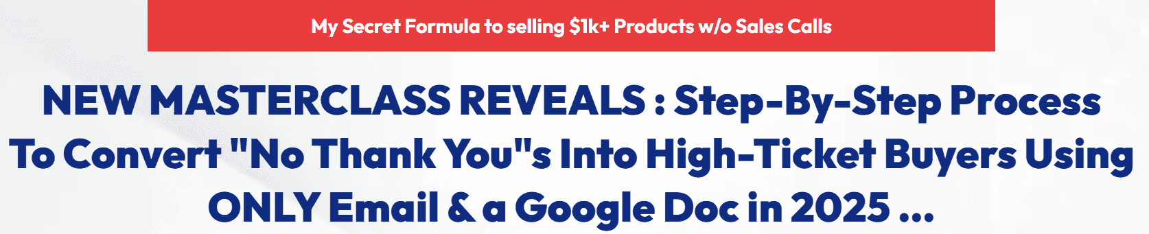 [Phoneless Revenue Mastery] Моя секретная формула продаж продуктов от 1000$+ без созвонов (2025)