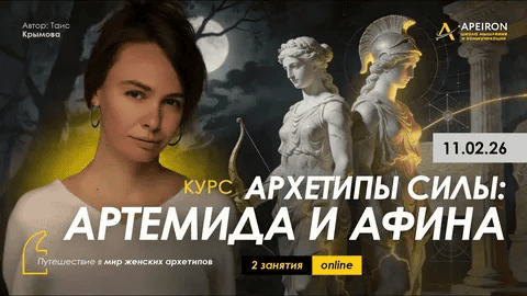 [Apeiron, Таис Крымова] Архетипы силы: Артемида и Афина. Занятие №2 (2026)