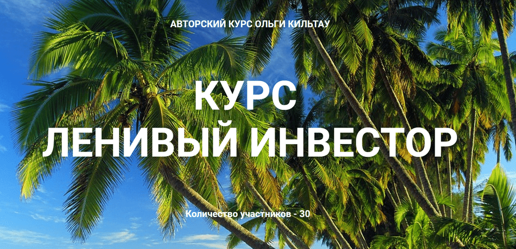 [Ольга Кильтау] Ленивый инвестор (2019)