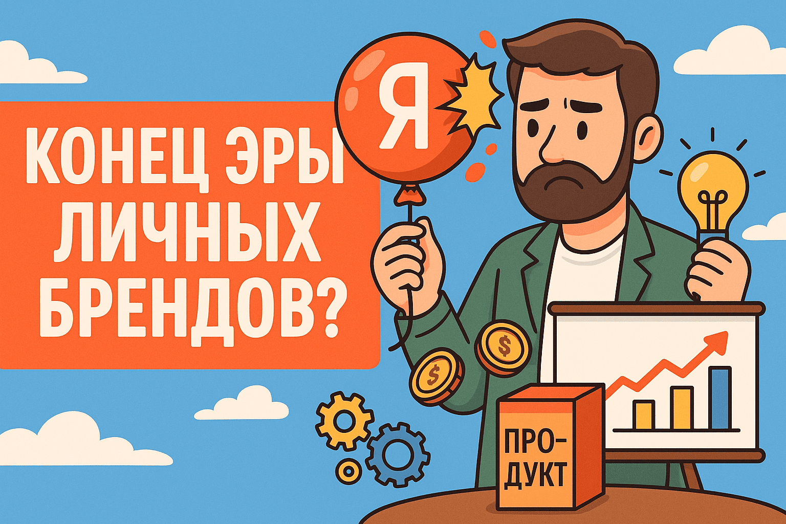 Конец эры личных брендов? Что приходит на смену и как выживать в новой реальности