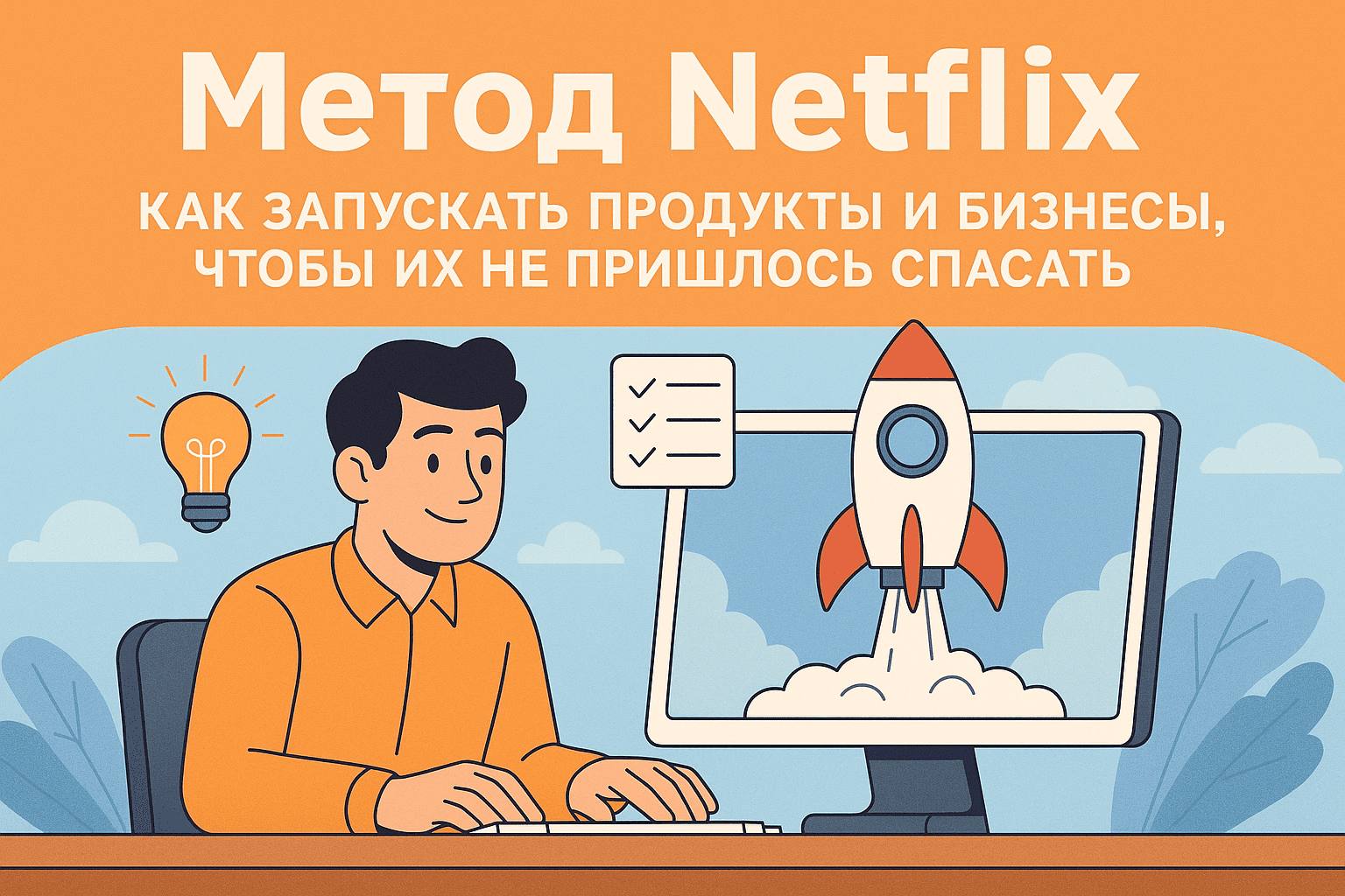 Метод Netflix: как запускать продукты и бизнесы, чтобы их не пришлось спасать