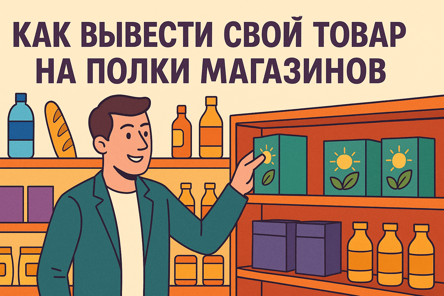Как вывести свой товар на полки магазинов: пошаговая стратегия для производителя