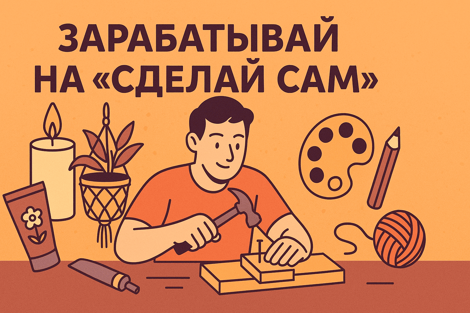 Зарабатывай на «Сделай сам»: простая бизнес-идея с минимальными вложениями