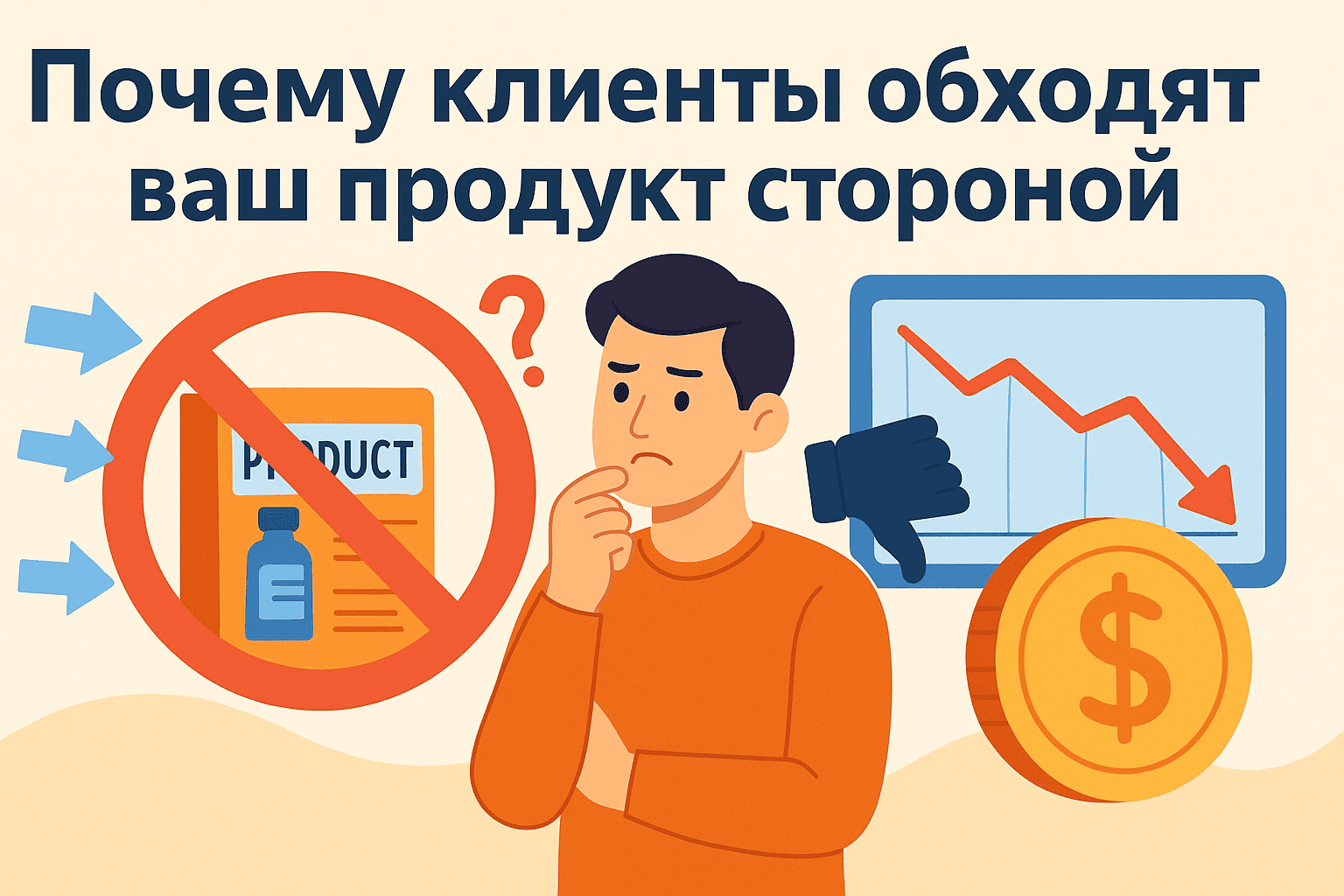 Почему клиенты обходят ваш продукт стороной — и что с этим делать