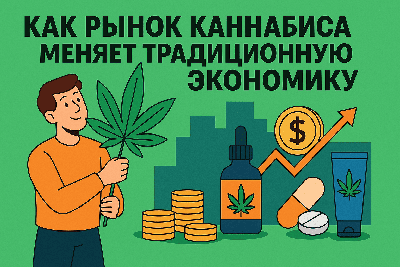 Как рынок каннабиса меняет традиционную экономику