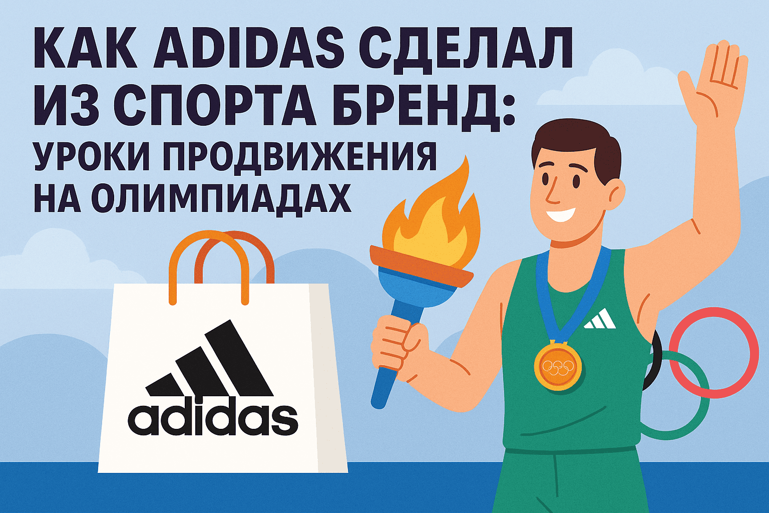 Как Adidas сделал из спорта бренд: уроки продвижения на Олимпиадах
