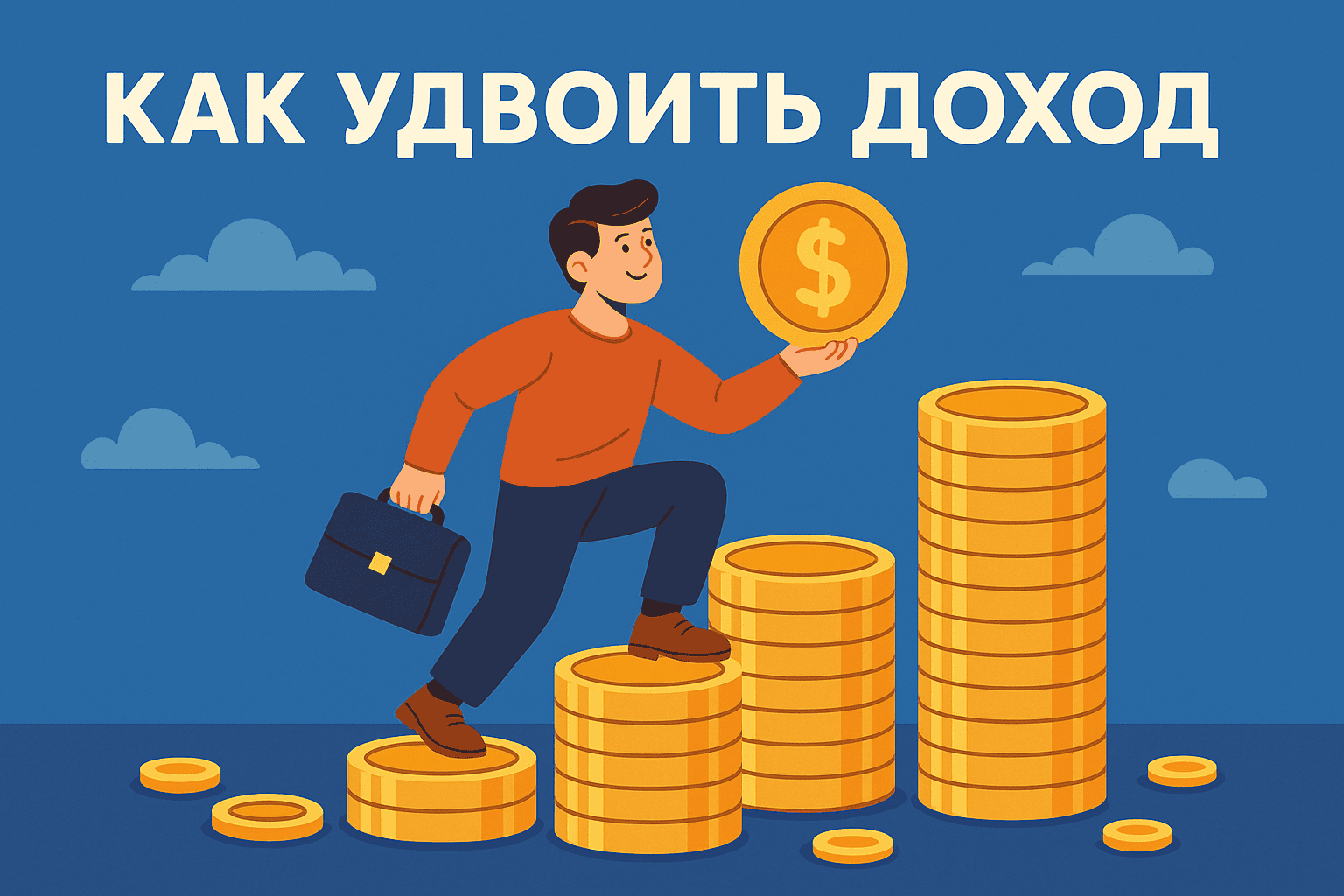 Как удвоить доход без магии и миллионов: 45 работающих приёмов