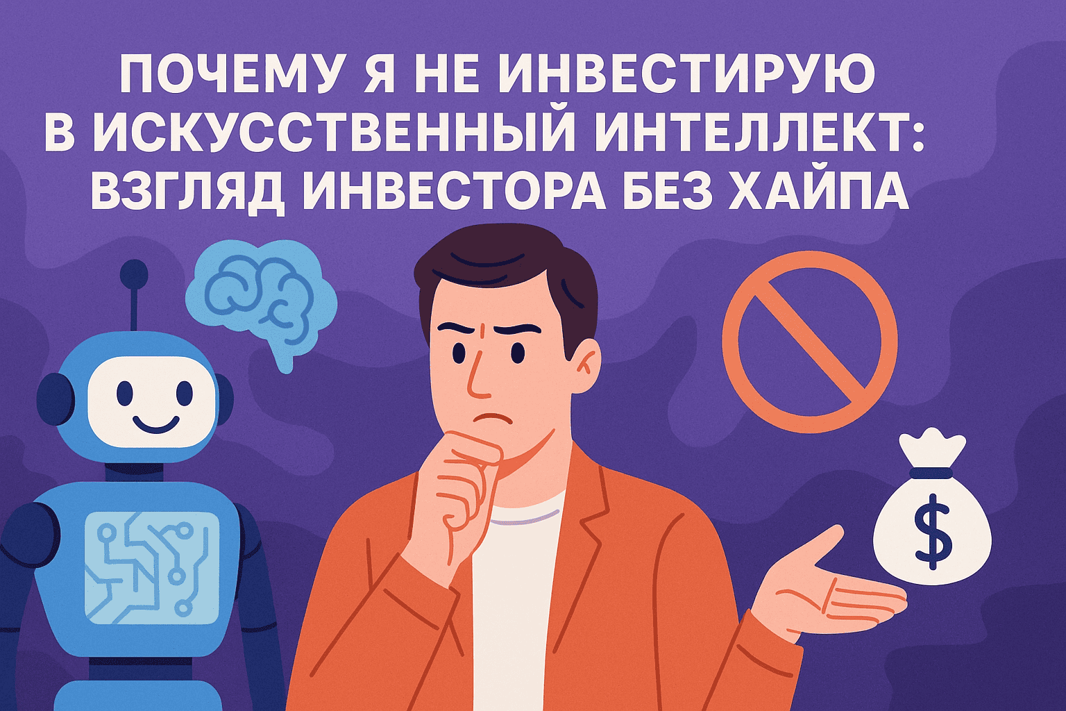 Почему я не инвестирую в искусственный интеллект: взгляд инвестора без хайпа