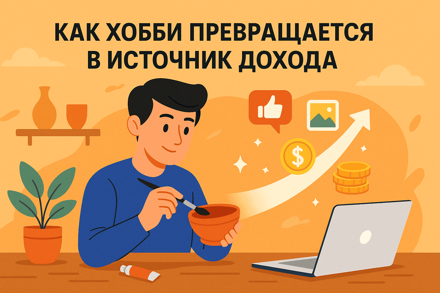 Как хобби превращается в источник дохода: реальные шаги к успеху