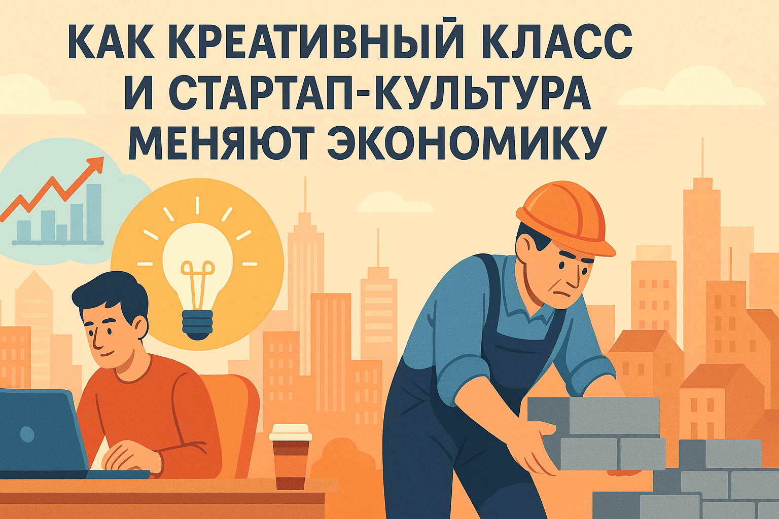 Как креативный класс и стартап-культура меняют экономику — и почему это не всегда хорошо