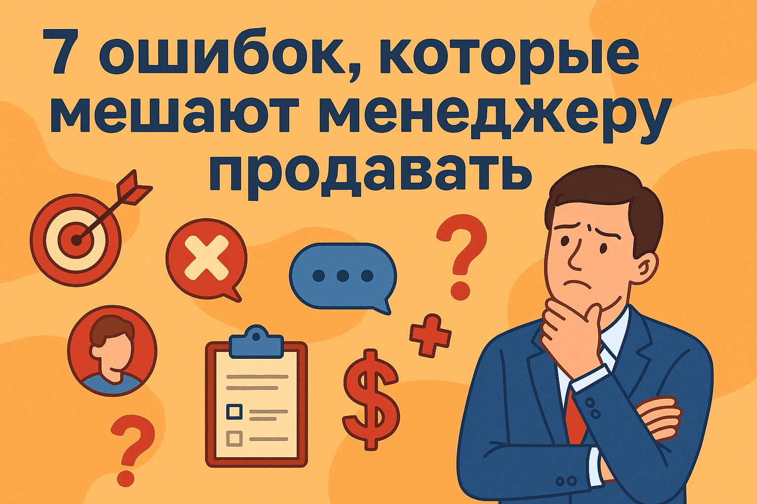 7 ошибок, которые мешают менеджеру продавать: как их избежать и выйти в лидеры