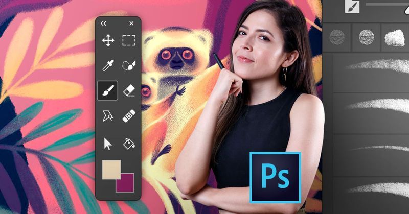 [Gemma Roman] Adobe Photoshop для иллюстраций [Domestika]