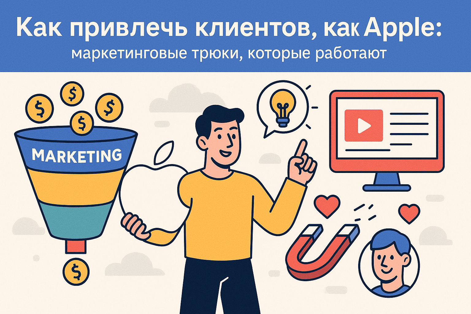 Как привлечь клиентов, как Apple: маркетинговые трюки, которые работают