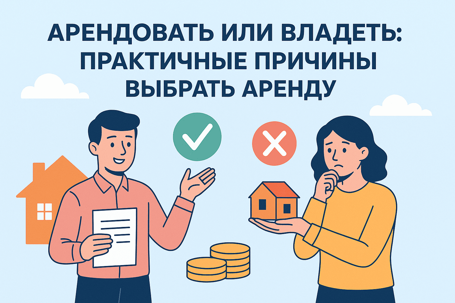 Арендовать или владеть: практичные причины выбрать аренду