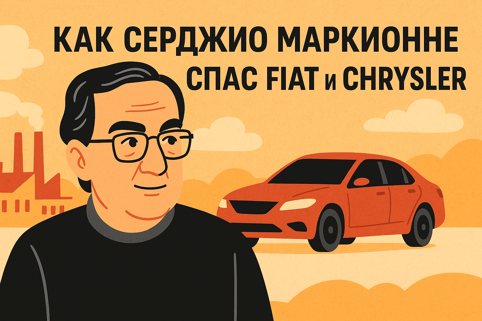 Как один человек спас два автогиганта: история Серджио Маркионне
