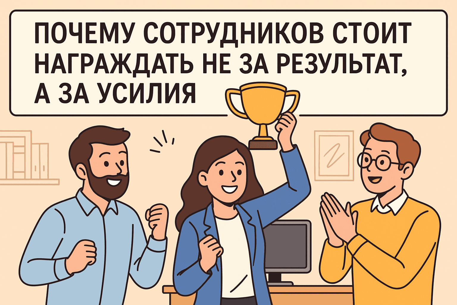 Почему стоит награждать усилия, а не только результаты