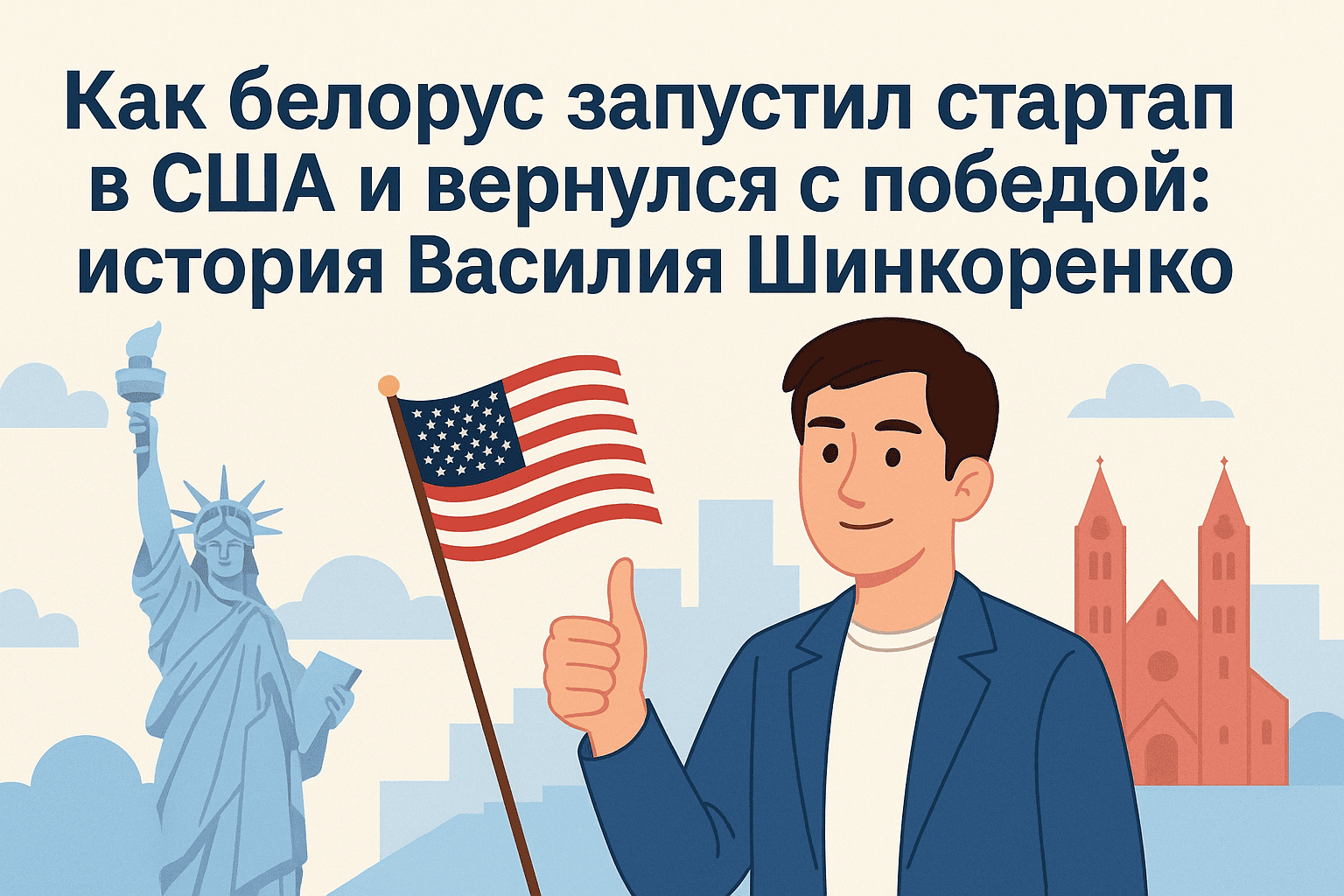 Как белорус запустил стартап в США и вернулся с победой: история Василия Шинкоренко