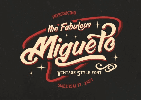 [Creativefabrica] Migueto Font (2021)