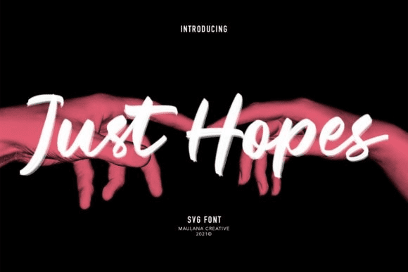 [Creativefabrica] Just Hopes Font (2021)