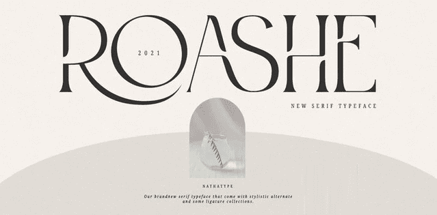 [Myfonts] Roashe Font (2021)