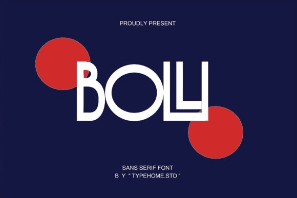 [Creativefabrica] Bolli Font (2021)