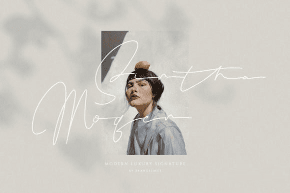 [Creativefabrica] Sintha Moqen Font (2021)