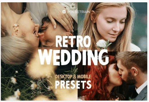 [Elements.Envato] Retro Wedding Lightroom Presets (Ретро свадебные пресеты Lightroom) (2021)