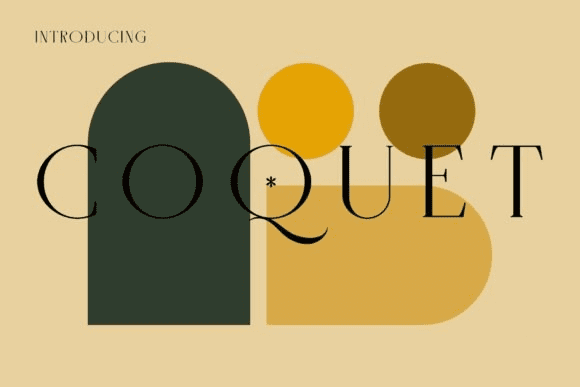 [Creativefabrica] Coquet Font (2021)