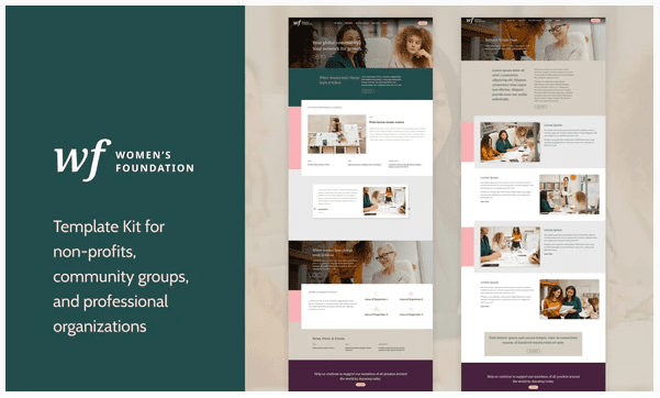 [Themeforest] Women’s Foundation - Non-Profit WordPress Elementor Template Kit