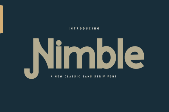 [Creativefabrica] Nimble Font (2021)