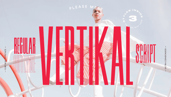 [Creativemarket] Vertikal Font (2021)