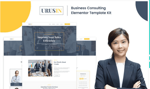 [Themeforest] Urusin - Business Consulting Elementor Template Kit