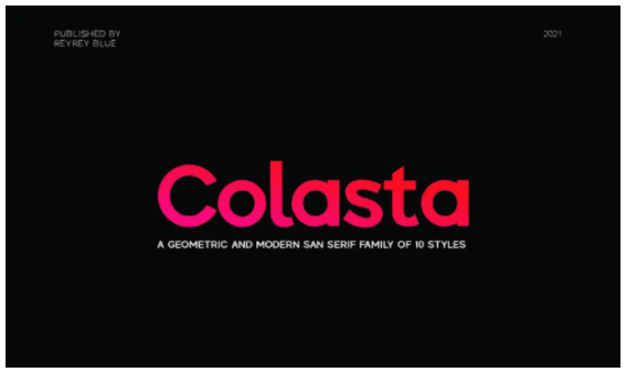[Fontbundles] Colasta Font (2021)