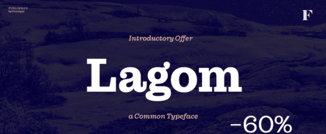 [Myfonts] Lagom Font (2021)