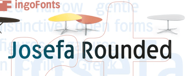 [Myfonts] Josefa Rounded Pro Font (2021)