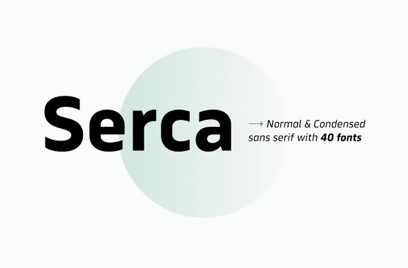 [Creativemarket] Serca Font (2021)