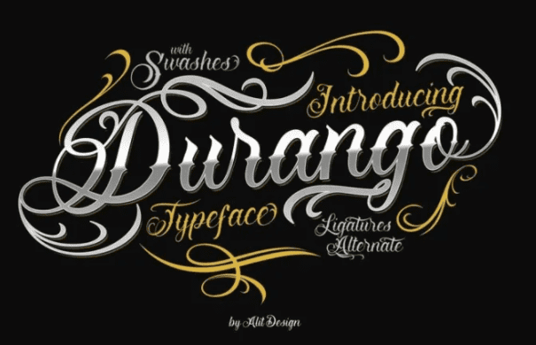 [Fontbundles] Durango Font (2021)
