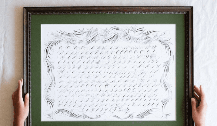 [Nikolietta calligraphy] Курс по каллиграфии "Spencerian Script" (2021)
