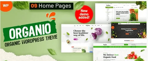 [Themeforest] Organio - Organic Food Store WordPress (2021)