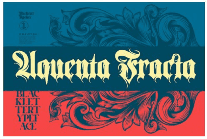 [Creativefabrica] Aquenta Fracta Font (2021)