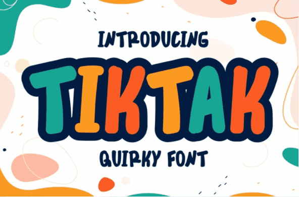 [Fontbundles] Tik Tak Font (2021)