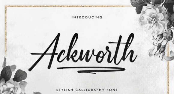[Creativefabrica] Ackworth Font (2021)