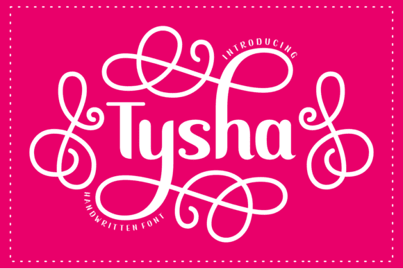 [Creativefabrica] Tysha Font (2021)
