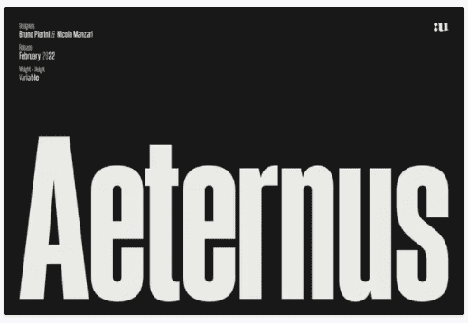 [Elements.Envato] Aeternus Font (2022)