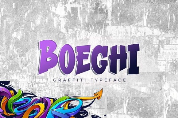 [Creativefabrica] Boeghi Font